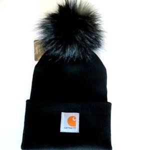 Carhartt Beanie Handmade in USA Pom